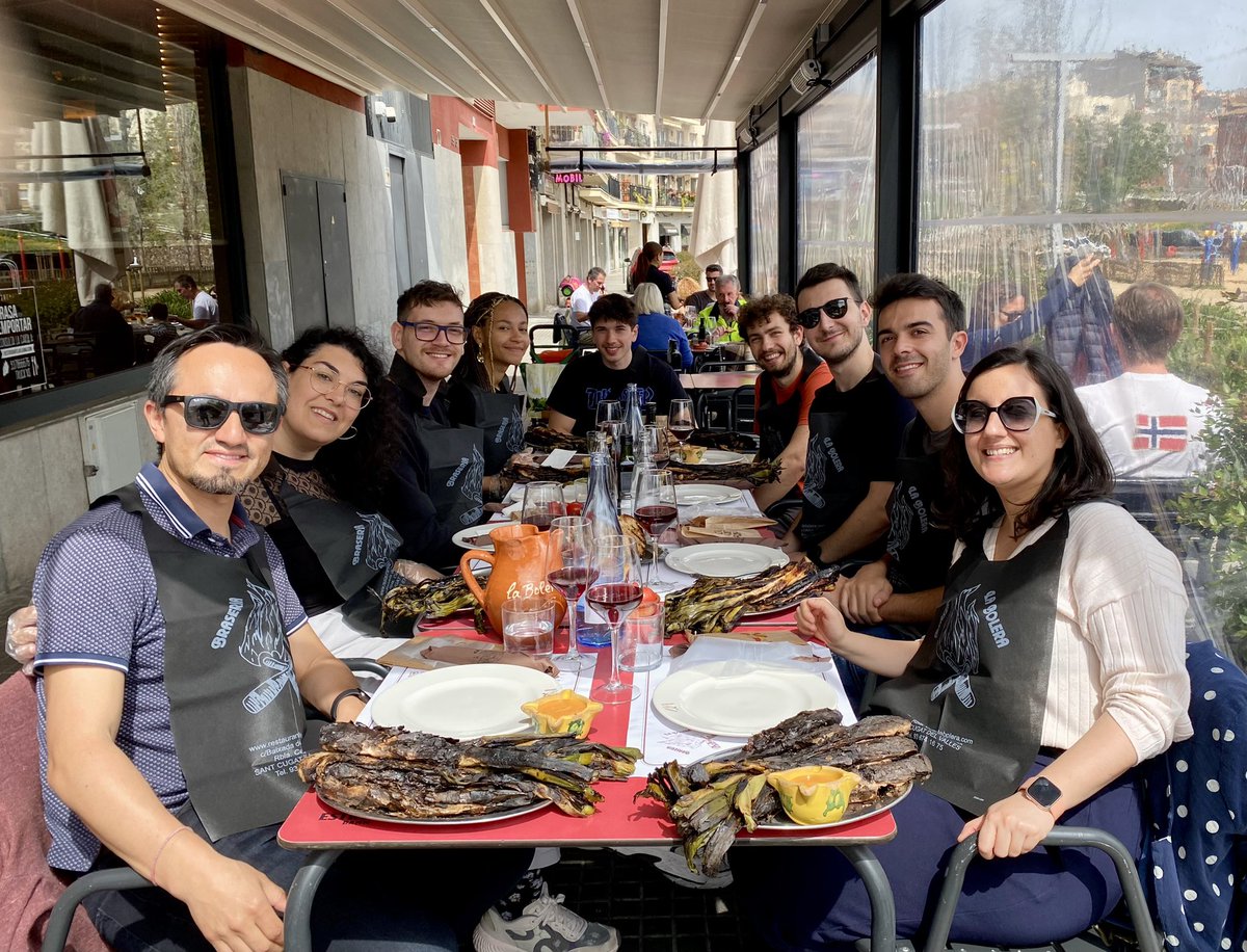 NanoESC Lab (@nanoelectrocat) on Twitter photo 2024 #NanoESC #calçotada! ☀️🍽️
A wonderful day to celebrate the great progress & welcome new members!
Left to right <a href="/camesaz/">Camilo A Mesa</a> <a href="/Pilar_sanchpe/">Pili Sánchez Peña</a> Víctor (<a href="/UABBarcelona/">Universitat Autònoma de Barcelona</a> student), Nathalie, Matthijs (<a href="/UniUtrecht/">Utrecht University</a> MSc student), Grega, Gabriele (new PhD student), Daniel (UAB), <a href="/MariaEscEsc/">María Escudero Escribano</a> 2024 #NanoESC #calçotada! ☀️🍽️
A wonderful day to celebrate the great progress & welcome new members!
Left to right <a href="/camesaz/">Camilo A Mesa</a> <a href="/Pilar_sanchpe/">Pili Sánchez Peña</a> Víctor (<a href="/UABBarcelona/">Universitat Autònoma de Barcelona</a> student), Nathalie, Matthijs (<a href="/UniUtrecht/">Utrecht University</a> MSc student), Grega, Gabriele (new PhD student), Daniel (UAB), <a href="/MariaEscEsc/">María Escudero Escribano</a>