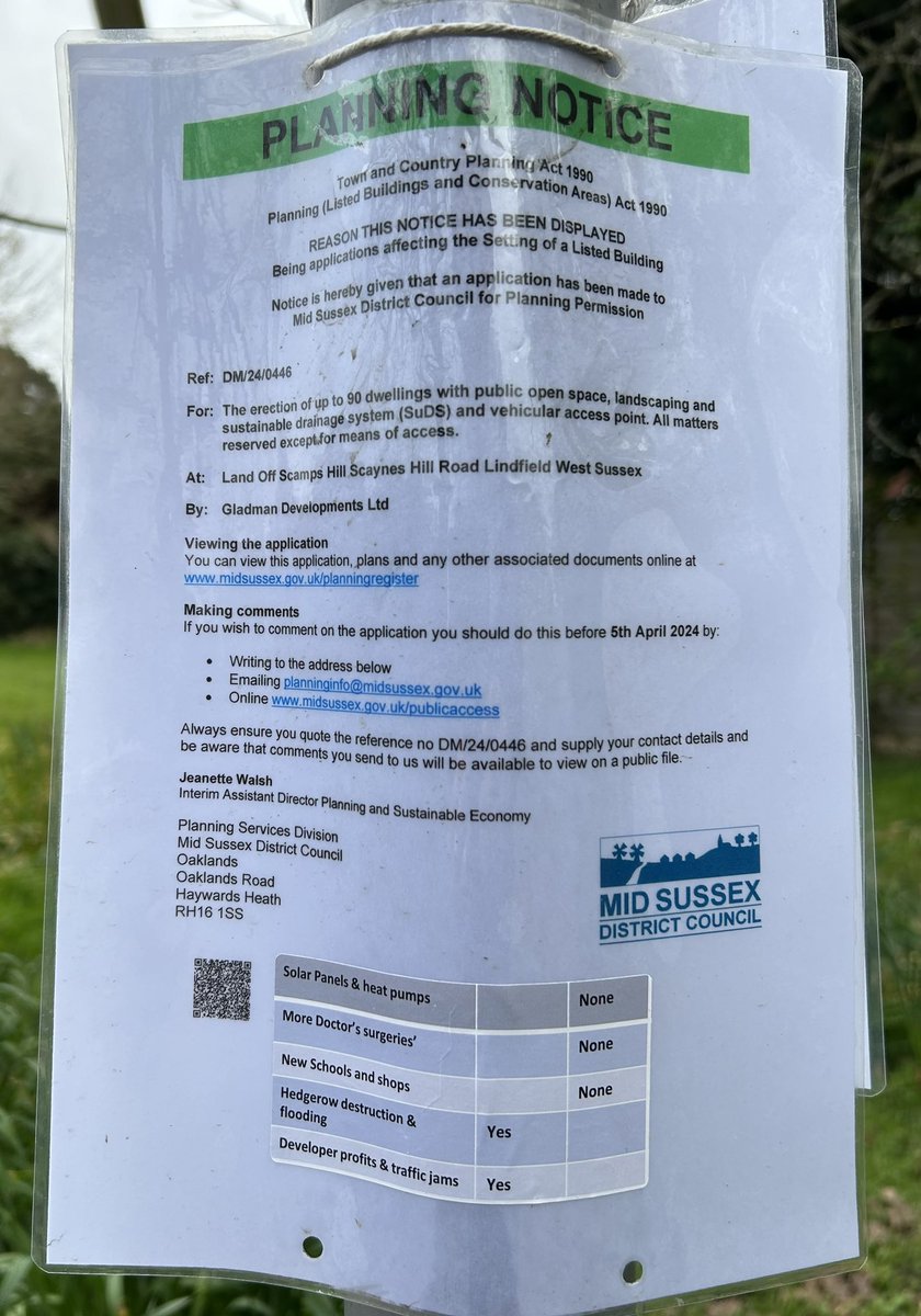 Had to chuckle on my dog walk (albeit at this rate won’t be anywhere left to walk dogs on play sport) whist inspecting yet another planning application in #Lindfield seems to be extra info @bovishomes @midsussex_times @MidSussexLabour @Mid_Sussex @Bacoletplayer @npedley67