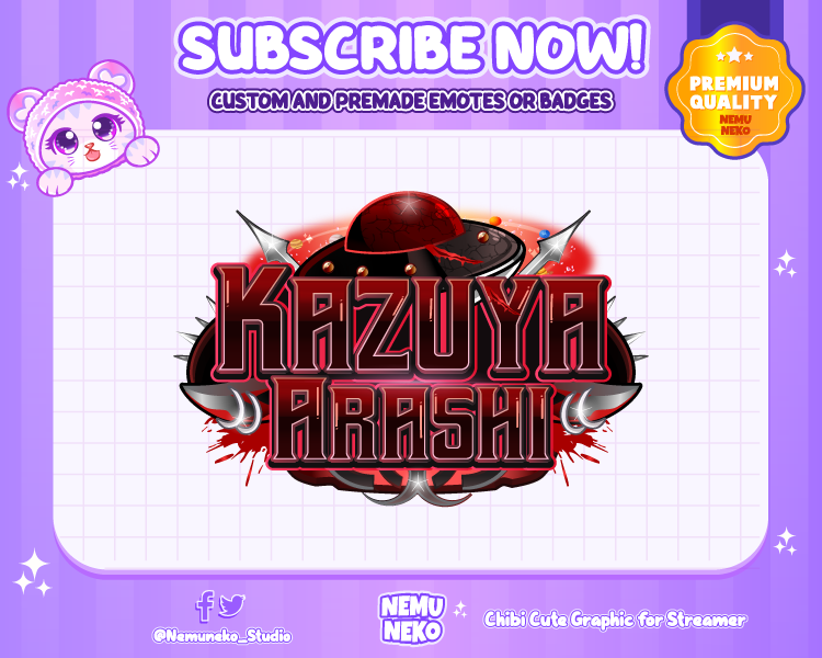nemuneko_studio's tweet photo. π Special commission Vtuber Logo Text π
Design by https://t.co/7ehYdIToEQ
Start from $10 to Brand your identify!
#logotext #twitchlogo #discordlogo #customvtuberlogo #cutevtuberlogo #comissionsopen #commissionsopen #Vtuber #vtuberlogo #VGenComm #VGen #VGenOpen https://t.co/4nuuFiOfjf
