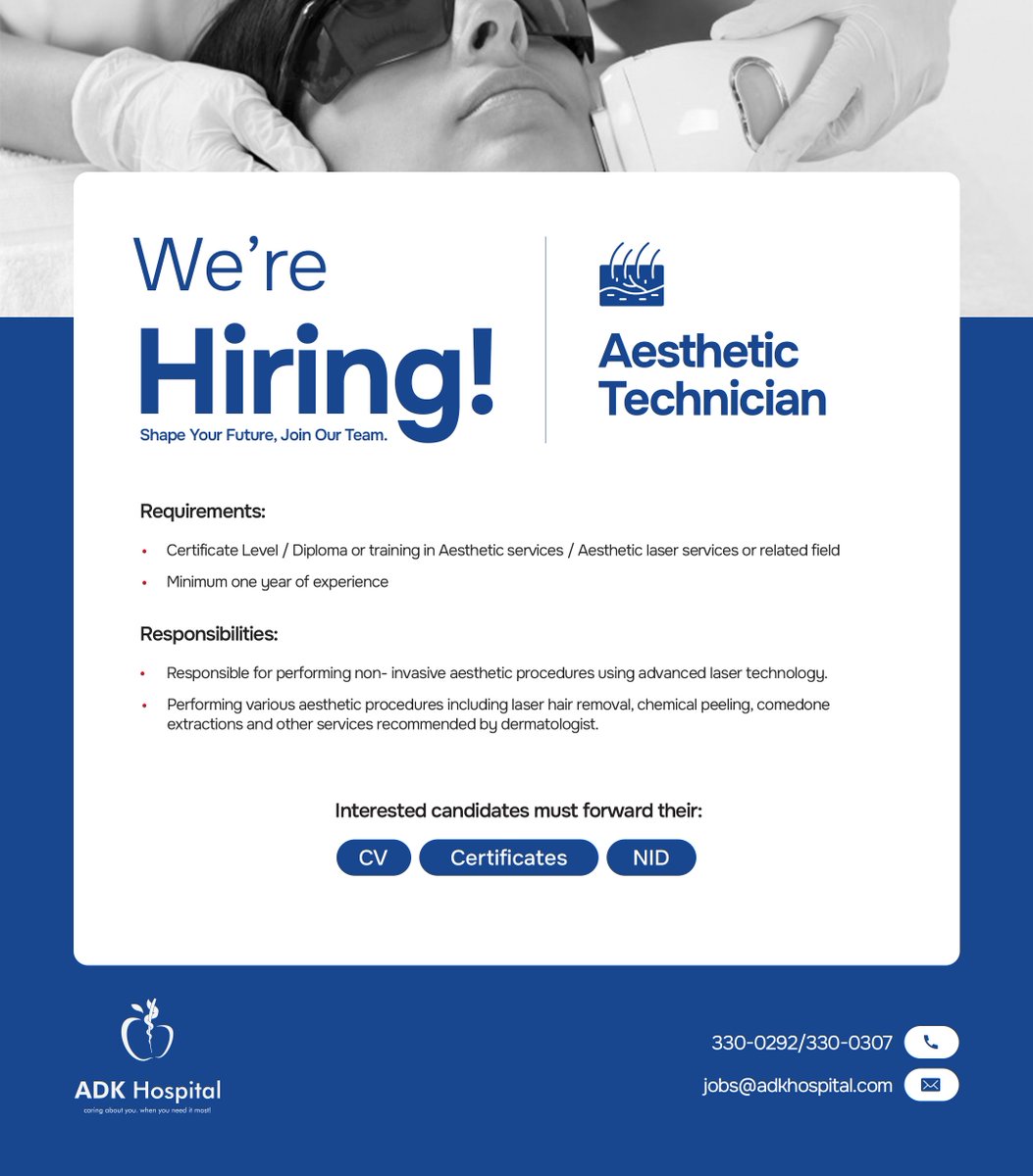 Job Opportunity! #TeamADKHospital