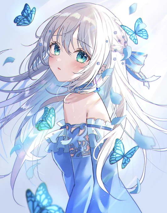 #最近フォローした人は知らない過去絵を晒す去年くらいに描いたやつ 