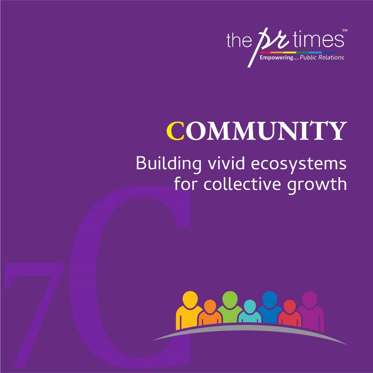 Community: 'Join a thriving network of collaboration and support. Together, we elevate each other and drive positive change. #CommunityEngagement #CollectiveGrowth #PRNetwork'