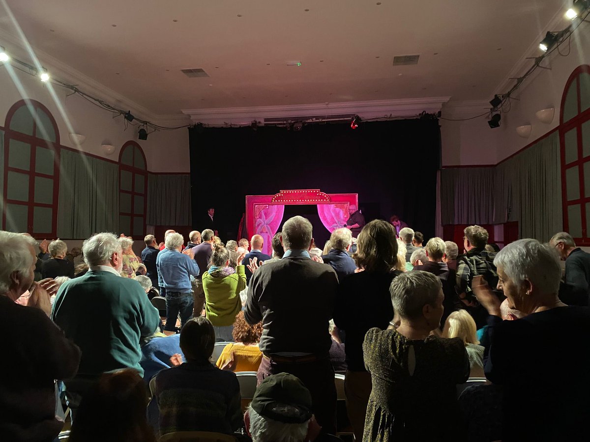 Wow. 

Our 52nd year of touring began in style last night.

A standing ovation from the warmest audience. 

Thanks are due to the entire team, on and off stage. 

We hope Jennie would have been proud.

<a href="/ace_thenorth/">Arts Council England, North</a> <a href="/ace_national/">Arts Council England</a> <a href="/OpenUniversity/">The Open University</a> <a href="/MarsdenHub/">Marsden Mechanics</a>