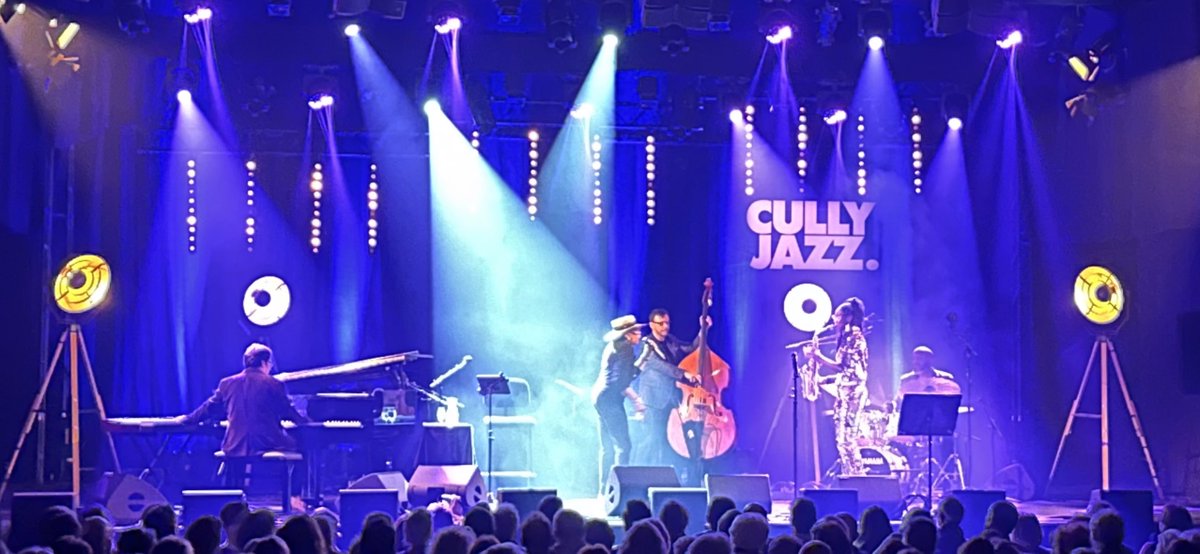 Fabulous opening concert at @cullyjazz with @JulieCampiche @LakeciaB and guest star Dee Dee Bridgewater @ddbprods