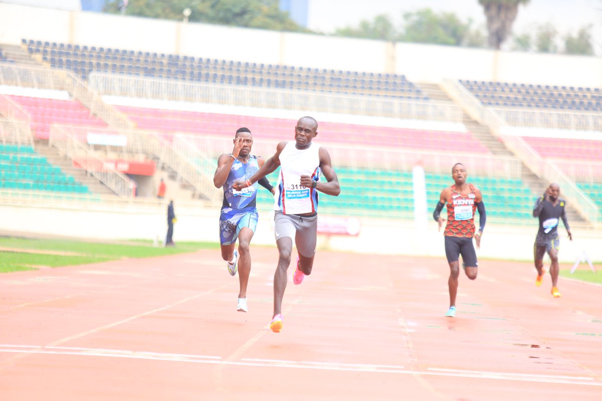 Zablon Ekwam wins the men’s 400m semi 4, timing 45:21sec #TeamKenya #worldrelaystrials
