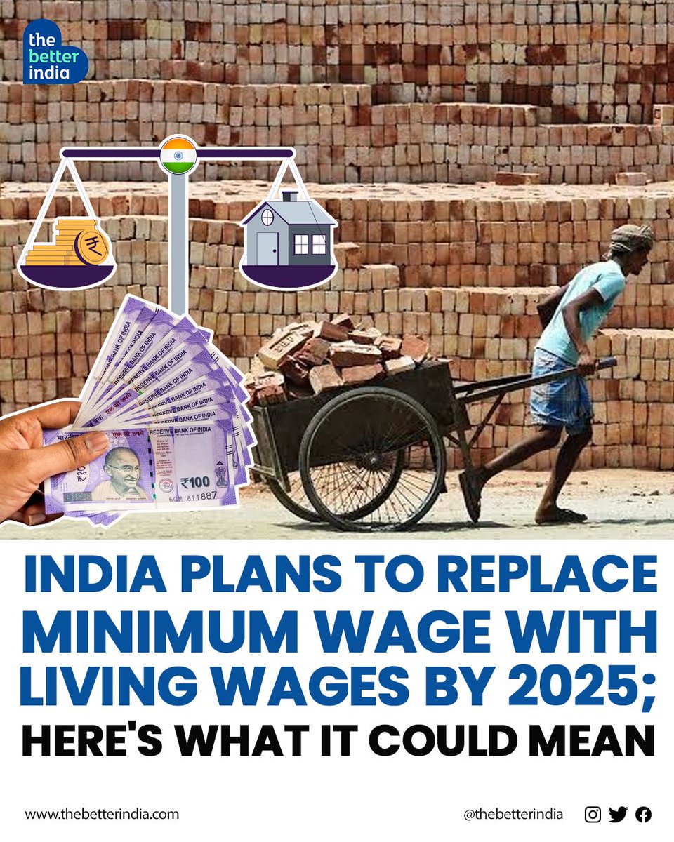 Big news for Indian workers! 

#LivingWageIndia #MinimumWage #India #WorkerEmpowerment #Empowerment

[Living wage, Minimum wage, India, Worker well-being]