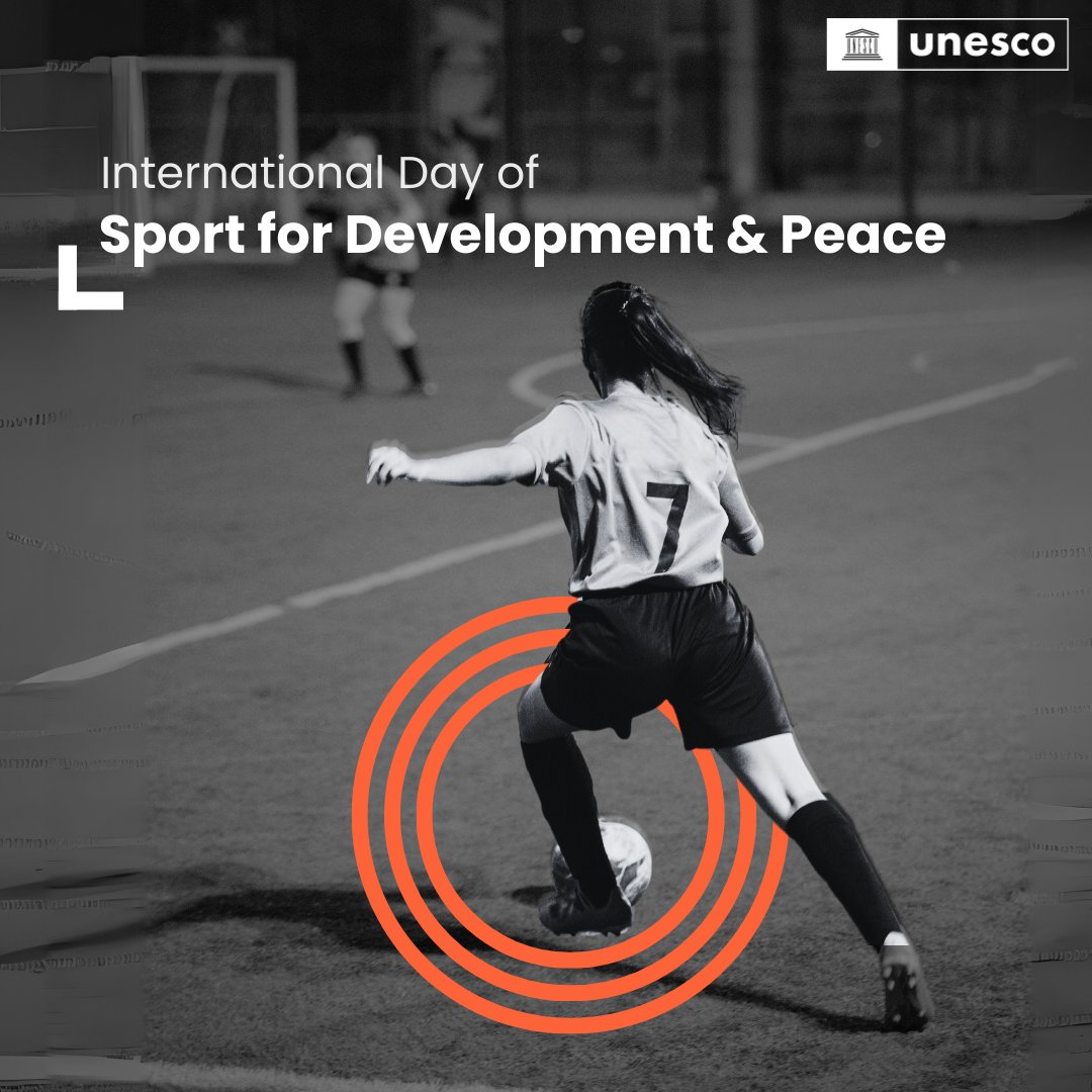 Respect. Understanding. Integration. Dialogue. Sport is a powerful catalyst to promote these values & foster inclusive societies. 6 April is International Day of Sport for Development. unesco.org/en/days/sport-… #SportDay