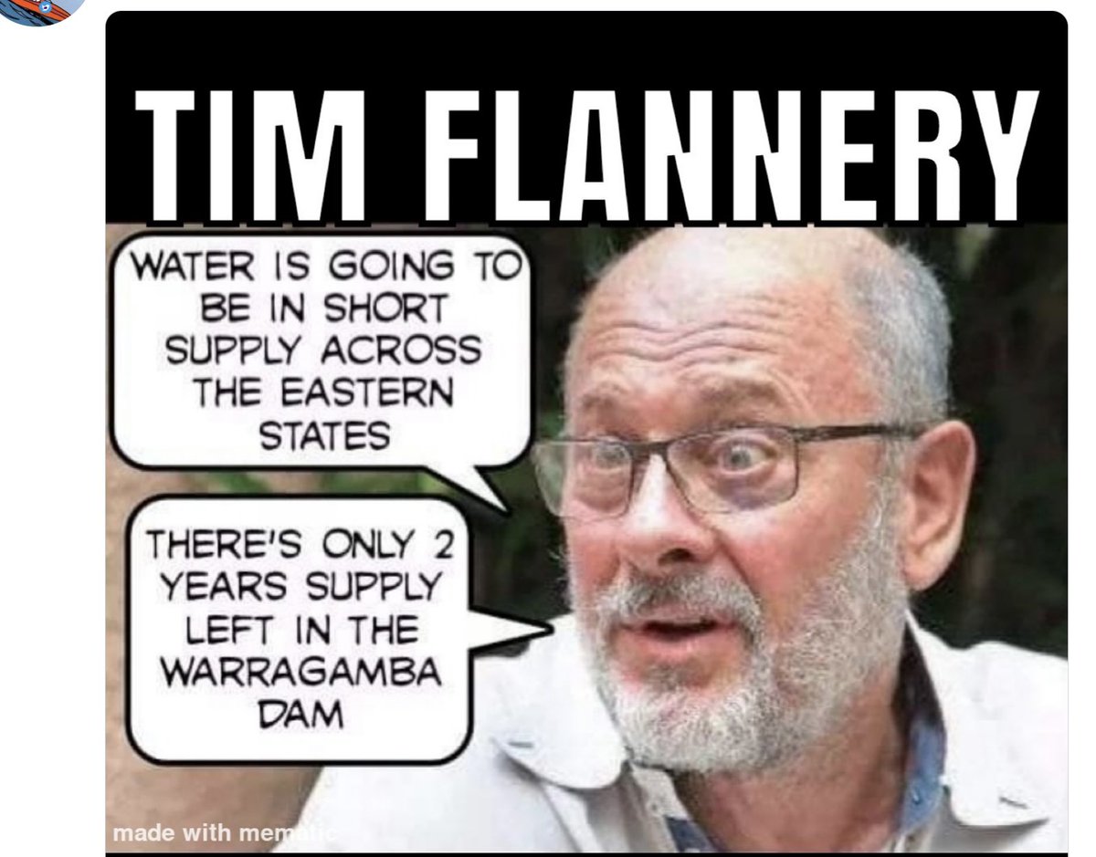 susanmc70244621's tweet photo. But but but Tim Flannery , Chris Bowen 2nd best friend said it would never rain again ? #auspol #chrisbowen #timflannery https://t.co/PeeaTNO9J7