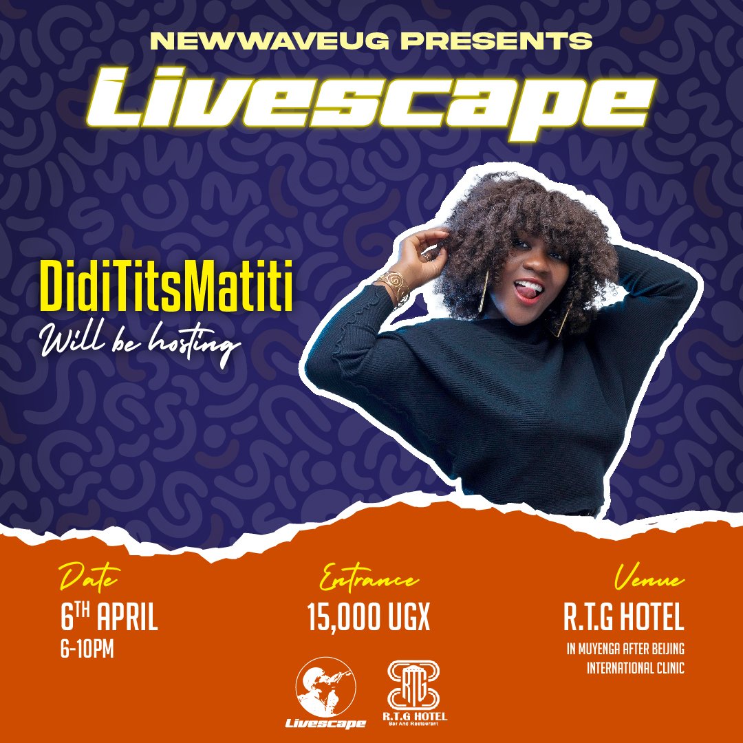 THIS IS THE DAY THE LORD HAS MADE. 
THE HOUSE OF RNB IS LIVE ONCE AGAIN. 

Get that outfit ready, tell a friend we on tonight! Gates open at 6pm. Entrance at 15,000/= . It's going to be a great experience and we can't wait to see you. 

#StopmissingLivescape
#LivescapeDay