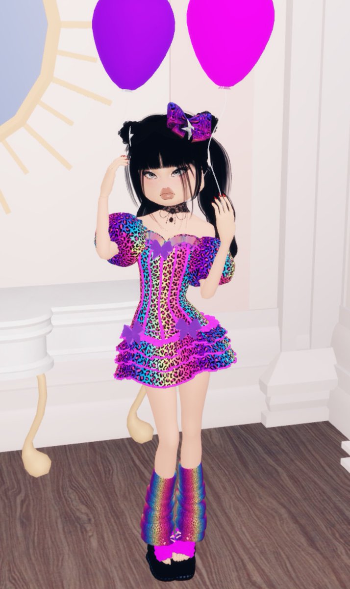 bestdressed35's tweet photo. theme: gyaru 💜 @_Dress2Impress https://t.co/hj07f2uju9
