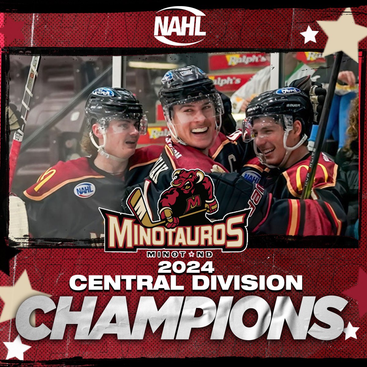 Central Division Champions has a nice ring to it 👏