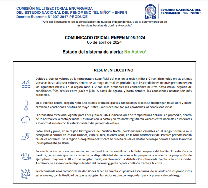 climatologa's tweet photo. Culminó #ElNiño #Costero , debido a la disminución de la #TSM en la region Niño 1+2 en las últimas semanas y predominarán las condiciones #neutrales en los próximos meses.
Para los meses de #junio y #julio es más probable las #condiciones #frias🥶🥶
👇
https://t.co/NyWq7OkDBy https://t.co/UhJLBdR0H3