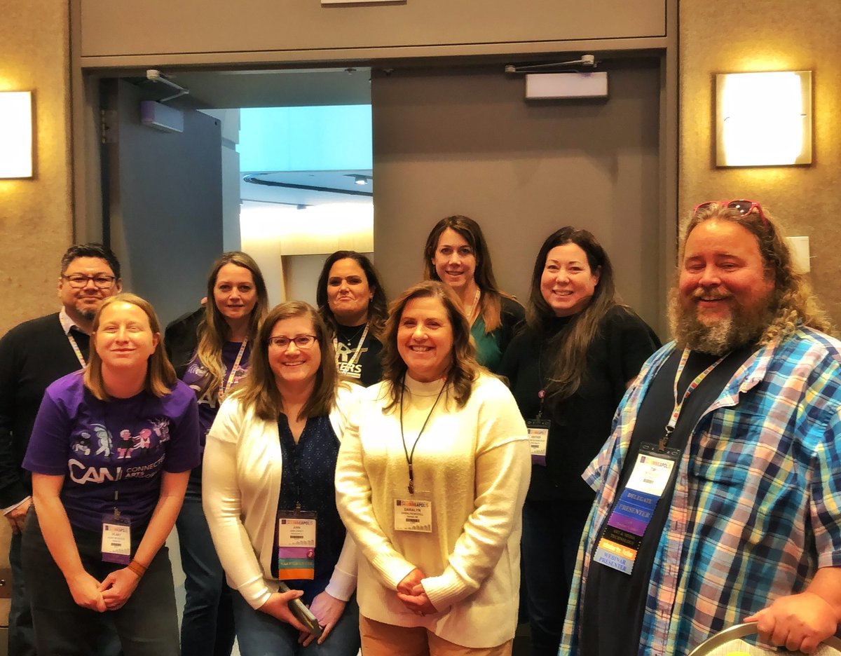 timneedles's tweet image. Full day with 3 presentations, &amp;amp; sharing creative advocacy with @AdobeExpress in the digital playground at the #NAEA conference- it was terrific bumping into a former art student &amp;amp; working my amazing CAN PLC and AMT colleagues! #NAEA24 #AdobeEDUcreative