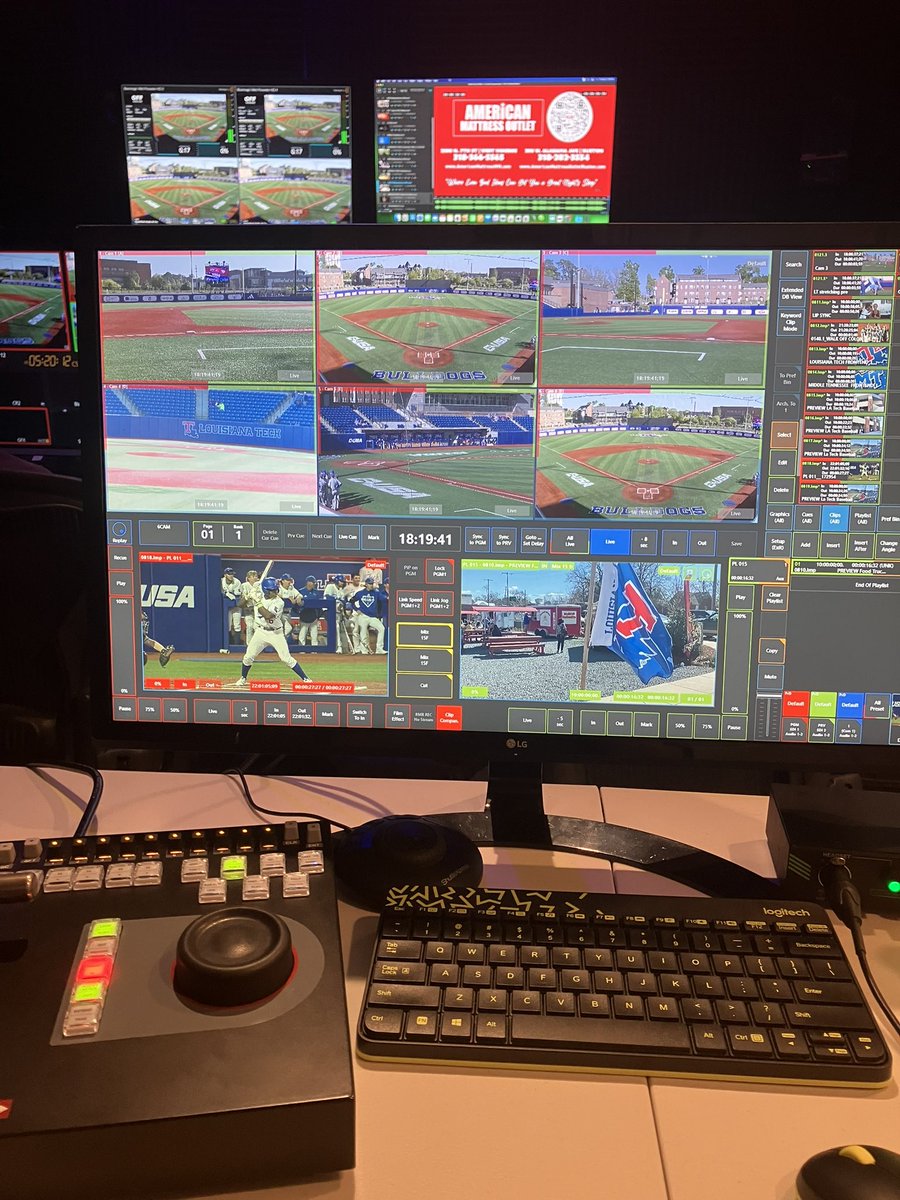 Had the great opportunity to run Replay tonight for the La Tech Baseball game on ESPN+! 📺 ⚾️ Here is the postgame rollout that I built for the broadcast: youtu.be/My1MtRSagCU?si…