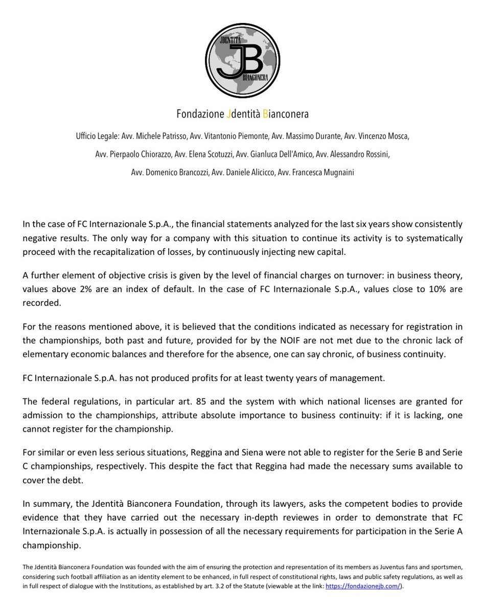 fondazionejb's tweet photo. Press release

Please share

https://t.co/20gk7Cty6a https://t.co/zM4LyMetUJ