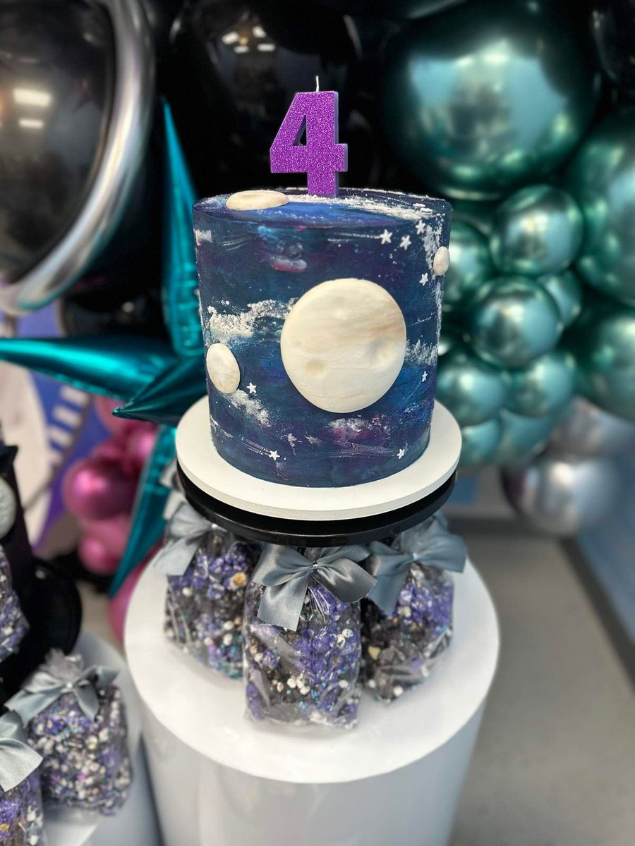 Don't miss this cool space-themed birthday party! The cookies are fantastic! catchmyparty.com/parties/reach-… #catchmyparty #partyideas #space #spaceparty #girlbirthdayparty