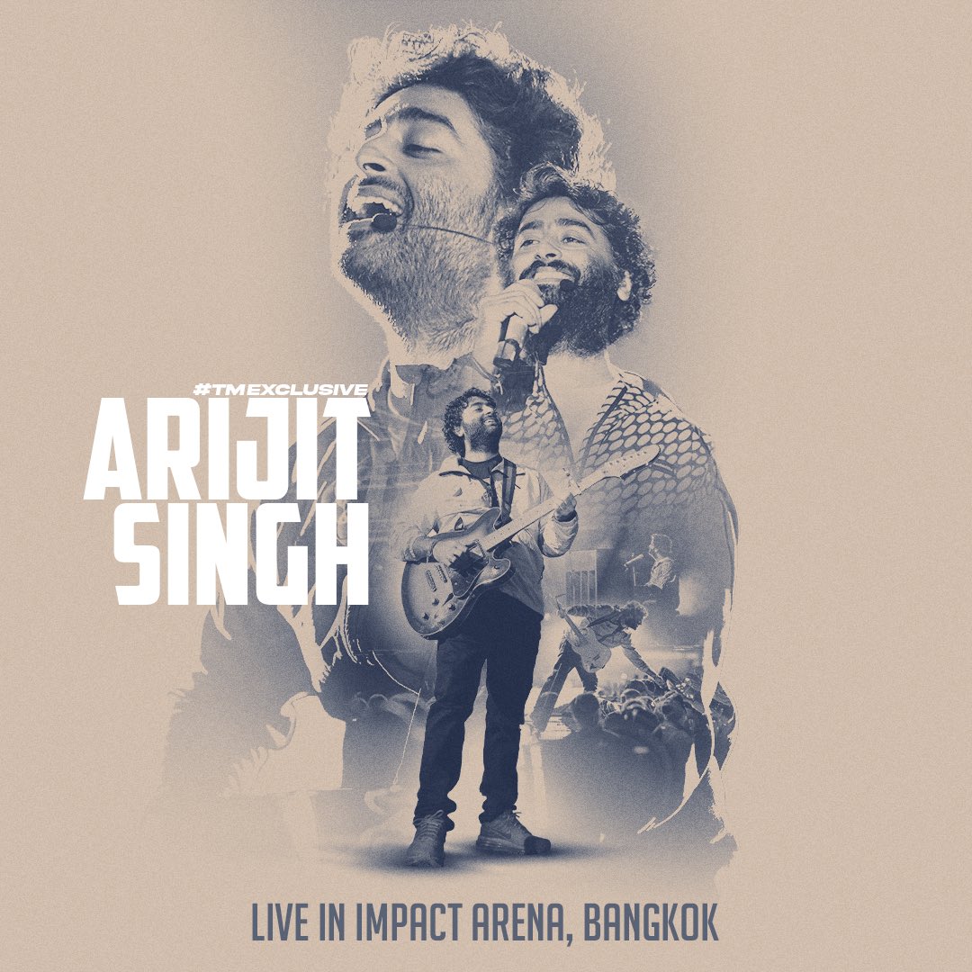 Tonight's checklist for @arijitsingh's live performance in Bangkok: Outfit? Check. Groove-worthy shoes? Check. And tissues for those inevitable happy tears? Double check! Let's get lost in the melodies tonight! #tmexclusive #tmtalentmanagement #arijitsingh #arijitsinghlive #asl