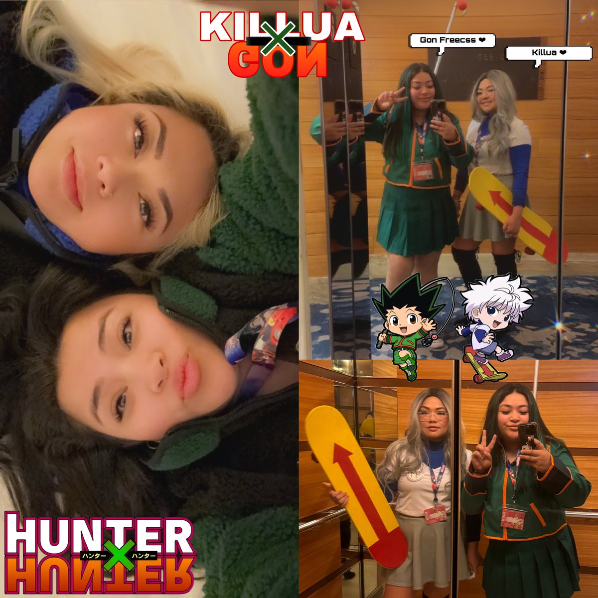 restlysss's tweet photo. Besties. #SakuraCon2024 https://t.co/InYzq1cjcM
