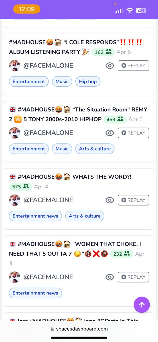 OGSpaces_'s tweet photo. - The Spaces Big 3 ( No We Not In Competition , We Taking Over As A Unit )
@OGSpaces @FACEMALONE @HennyManTrae ✅
#WeedWorldUSA #GState #MadHouse ✅ https://t.co/DlKkkrohG7