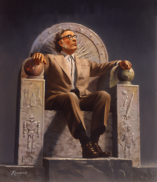 Heute vor 32 Jahren verstarb Isaac Asimov (*2. Januar 1920 - † 6. April 1992). Er zählt zu den produktivsten SF-Autoren und ist der Schöpfer der drei Robotergesetze. Seine Kurzgeschichte Immerhin ein Anfang könnt Ihr Euch von mir gelesen hier downloaden: filetransfer.io/data-package/3…