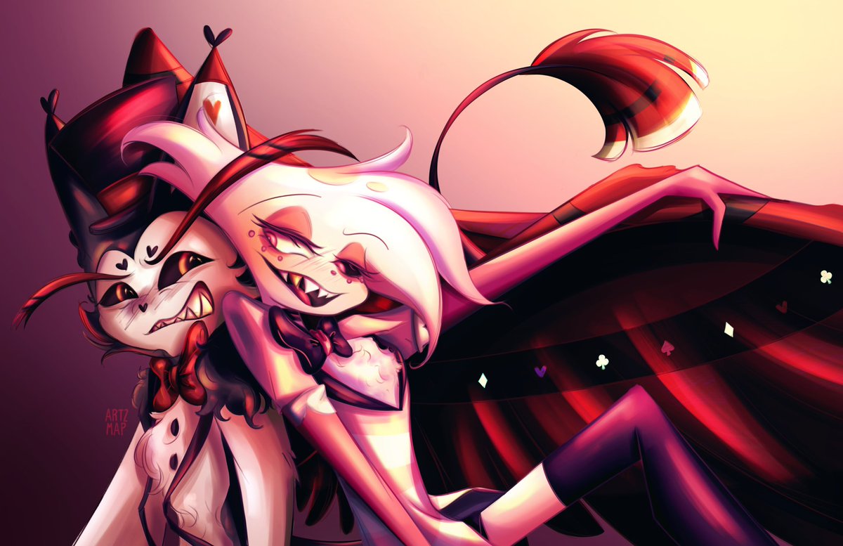 artzmap's tweet photo. He can make those wings flap 😉
.
#HUSKERDUST #huskerdustfanart #HazbinHotel https://t.co/LPXRz4K9J3