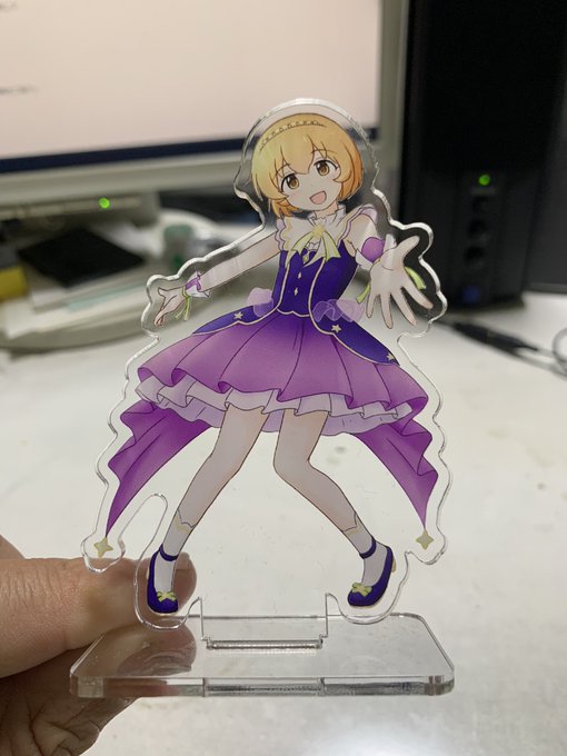 この間の小春ちゃん誕生日絵、頑張って描いたので試しにアクスタ作ってみました(笑いい感じに出来たと思うので、5/4に開催されるMBF15で頒布しようと思います。よろしくお願いします〜!#MBF15#U149オンリー#LCP5#古賀小春 