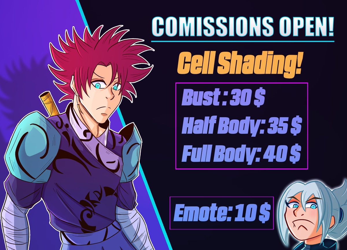 ShamblesSan's tweet photo. Guys, let's take advantage of the fact that I have a commission slot. It won't last forever, I'm just doing some merchandising to let you know that there's a slot.
.
#comissionopen #comissionpainting #comissionedartwork #comissionwork #illustration #draw #artwork #paiting #oc https://t.co/7thiV104Br