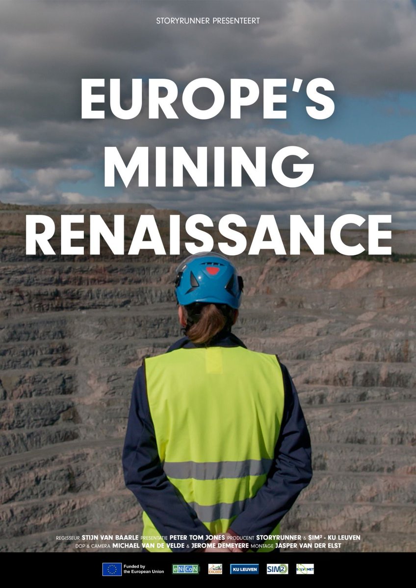 Have you missed the #PressRelease on the "Europe's Mining Renaissance: A Catalyst for Climate Neutrality " #documentary?

lnkd.in/e4T9fgJf

#Mining #Metals #ClimateNeutrality #EnergyTransition #Lithium  #responsiblemining