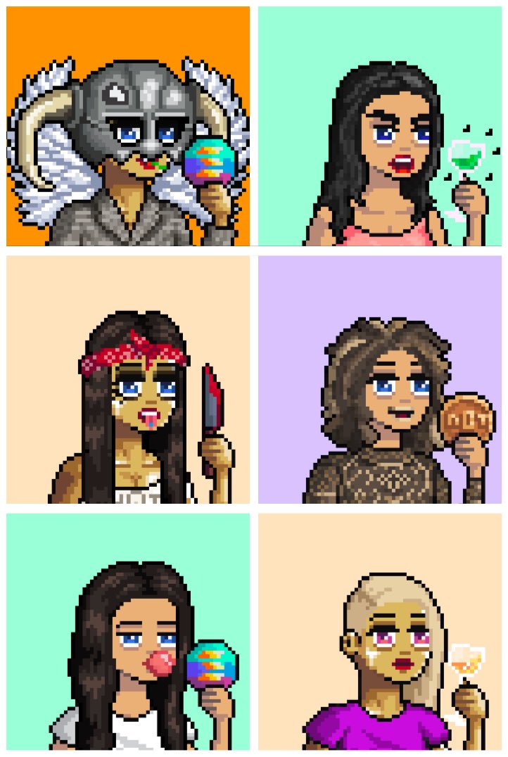 mshuman77's tweet photo. Want 2 spread some love/awareness 2 a killer #SOL project currently minting collection #2, @notnftsol. Minting #NOTChicks as public #freemint. Vibrant, awesome #pixelart. 4 free. Check em out! Mine:
https://t.co/9NYcSoelIe https://t.co/B4BcpG45Cr
