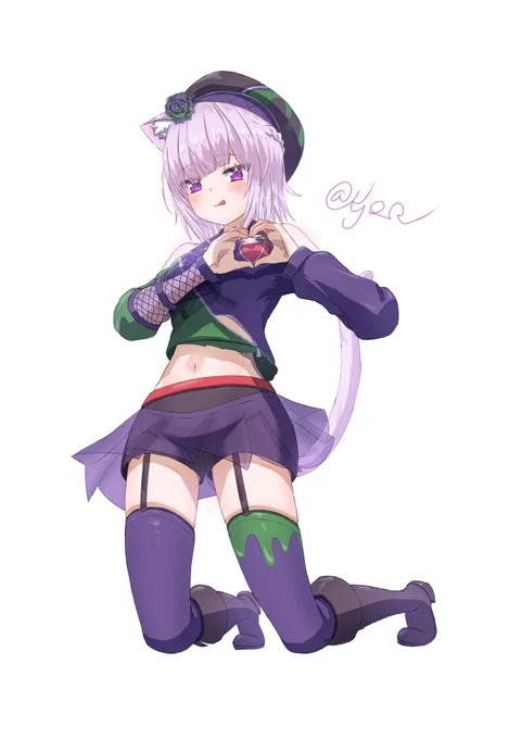 立ち絵全身も並べておきます。#絵かゆ 
