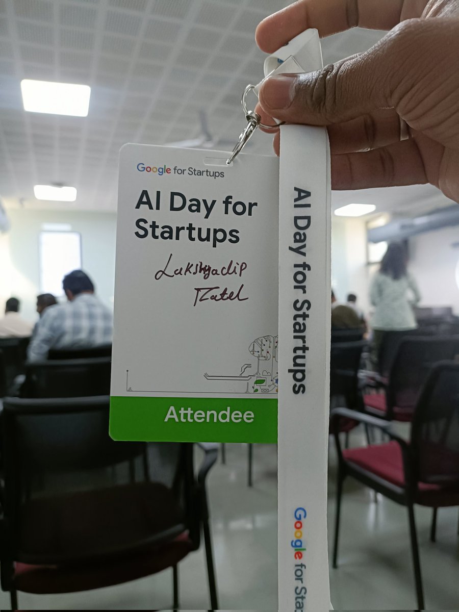 LaxdipPatel's tweet image. Empower your startup with AI! Excited to join the AI Day for Startups Ahmedabad meetup to explore cutting-edge AI solutions, connect with fellow innovators, and shape the future of tech! #GoogleAI #AIForStartups @GoogleAI
#GoogleAIStartupDay