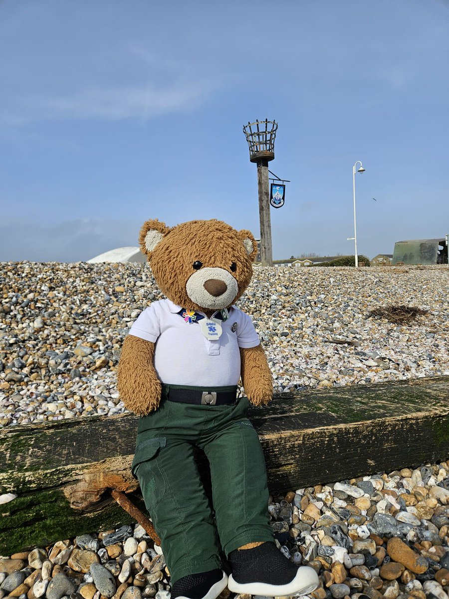 Can any of my #UK 🇬🇧 friends guess where I was #teaching earlier in the week? If no-one gets it straight away I'll post a clue a bit later on.... Good luck! #bearswithjobs #teachingyoutosavelives #justforfun #wheresbear