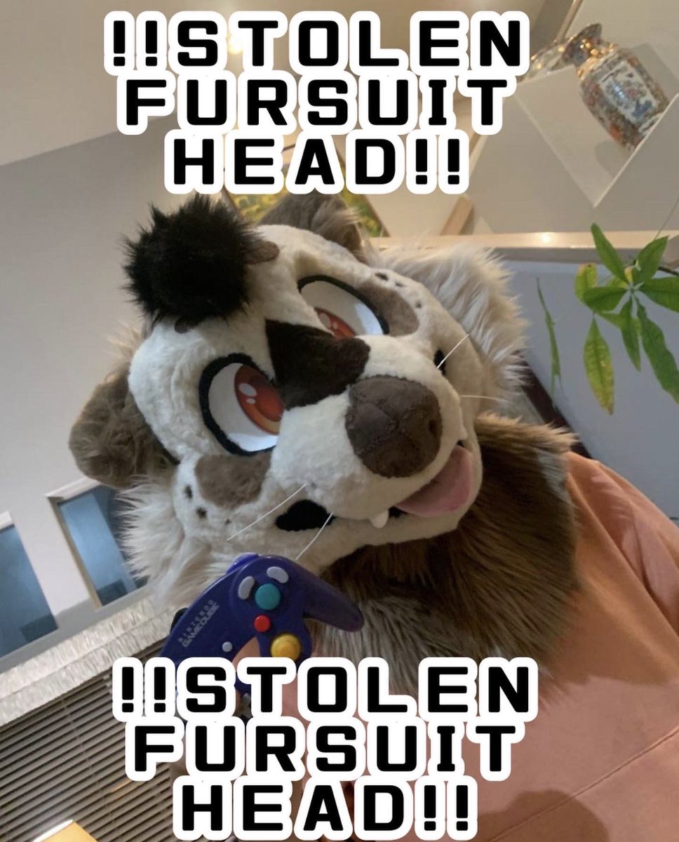 So for the stole suit at #gsfc #goldenstatefurcon we filed a police report and we have videos of the suspects faces. If they return the suit I will not be pressing charges. However if not, I’ll will be pressing charges. So if you wish to return it please go to security or dm me