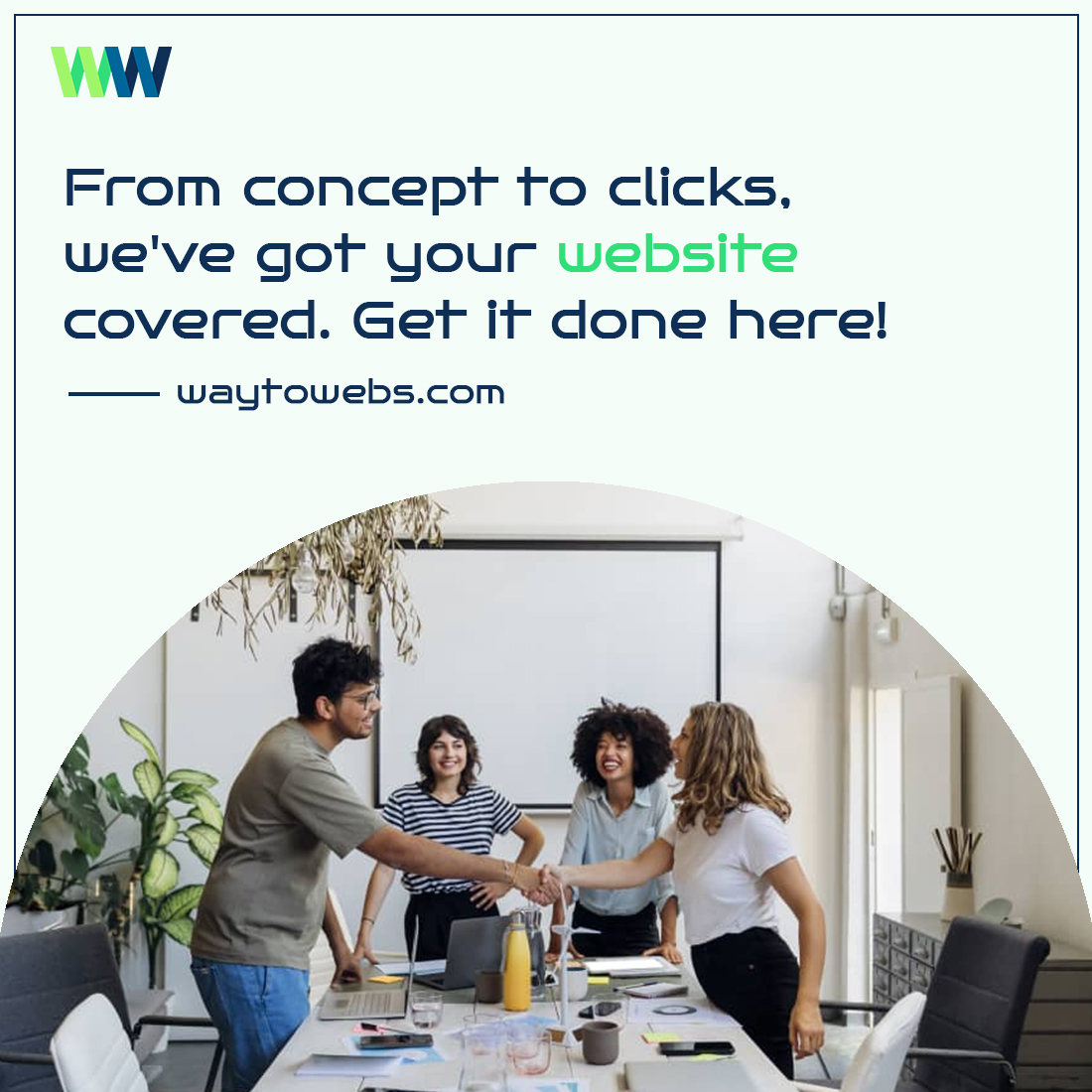 From concept to clicks, we've got your website covered. Get it done here! 💻 #WebDesign #WebDevelopment #UXDesign #UIDesign #CodeNewbie #WebDesignTrends #DigitalStrategy #Innovation #TechTalk #StartupLife #DigitalMarketing #ProgrammingLife #TechNews #Waytowebs