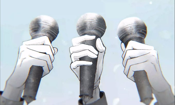 「holding microphone」 illustration images(Latest｜RT&Fav:50)｜5pages