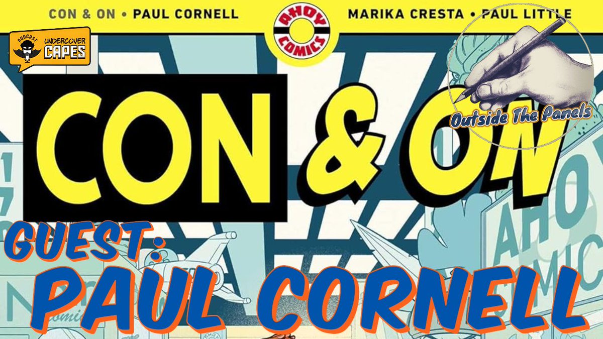 Hang out now with @johnnyhughes70 for a new #OutsideThePanels as he chats with #ComicBookCreator/#Writer #PaulCornell about his project, Con & On and more....#comics #comicbooks #podcast --->youtu.be/hJCe5YalMnU