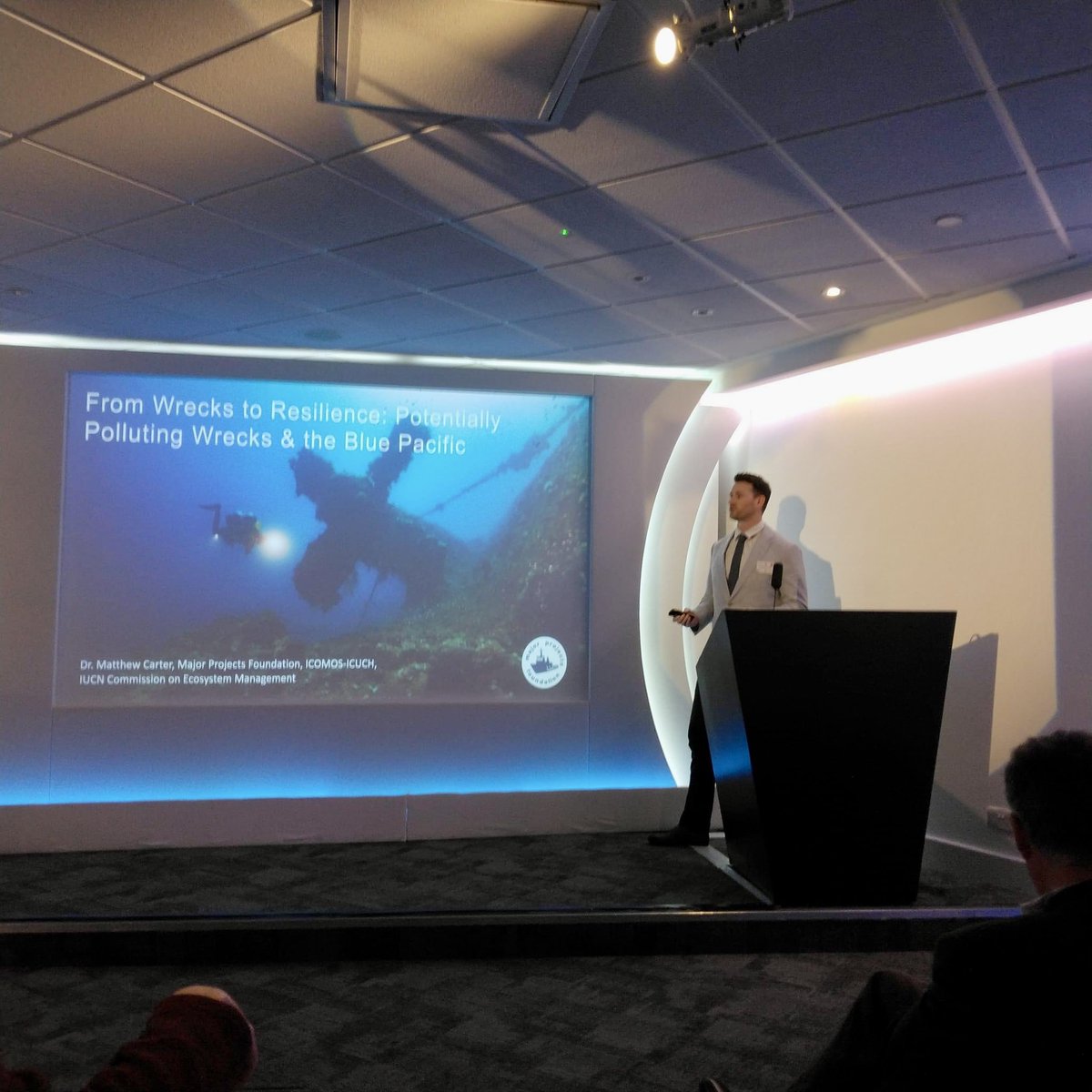 Hugely motivating to be part of this amazing initiative for <a href="/MajorProjects/">Major Projects Foundation</a>. #ProjectTangaroa aims to catalyse the actions needed to address the global threat of polluting wrecks.