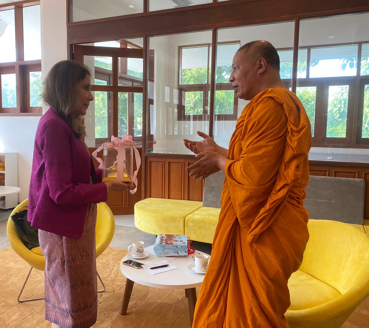 Most Ven. Phra Anil, my thanks for the farewell. Very admirable how you’ve brought fwd best of both sustainability & sufficiency philosophy to society. Happy about your new project to mobilise funding & volunteer health aid for ppl in need in Thimphu 🇧🇹 thru Siriraj Hospital.