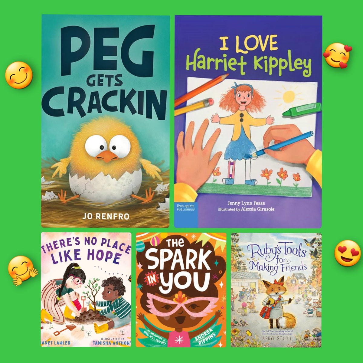 Yesterday was National Feelings day. I'm a day late, but it's not too late to celebrate these social emotional picture books. 😊 @RenfroJo @TamishaAnthony @andreagpippins @aprylstott