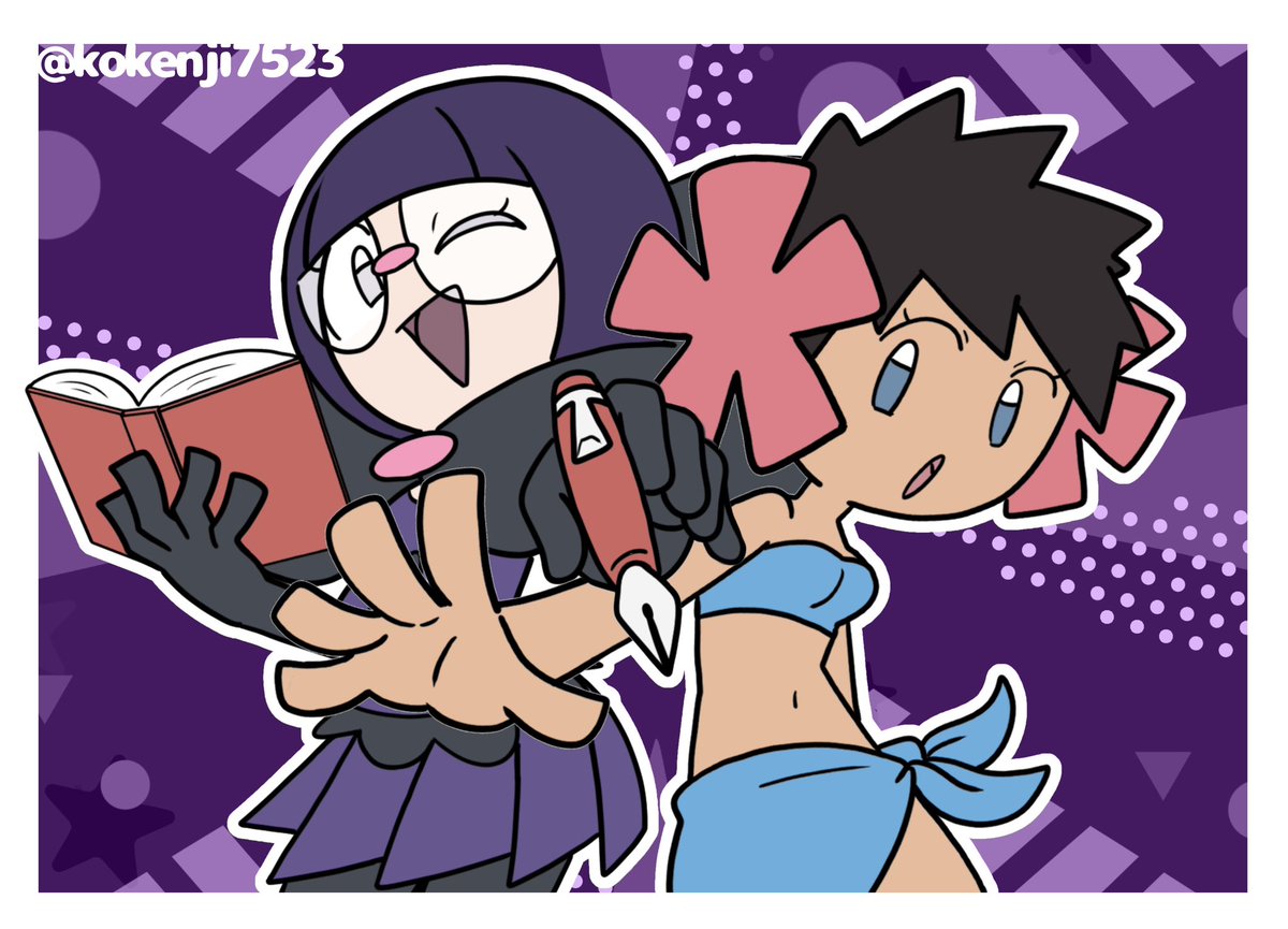 ゴーストトレーナー2人組‼️👻👻

#ポケモンイラスト