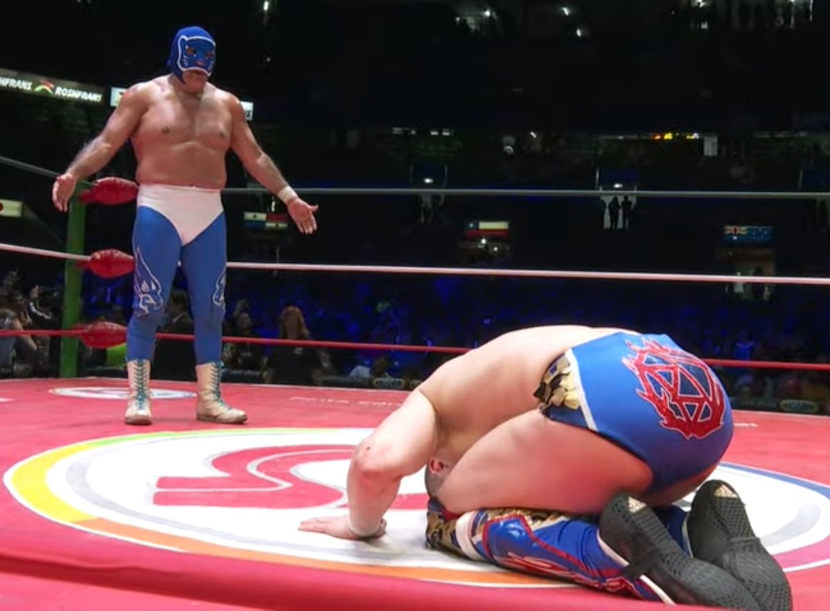 Hoy ganó el Wrestling/la Lucha Libre,
Dos luchadores dandose el mayor respeto posible...

Pd. Blue panter en AEW próximamente...

#CMLL #BryanDanielson #ViernesEspectacular