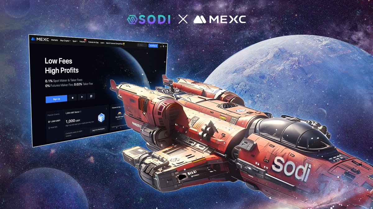 SODI trading opens on @MEXC_Official at 8:00 AM EDT on April 6th. Are you  ready?🚀 #Sodi #Solana #MEXC #Crypto