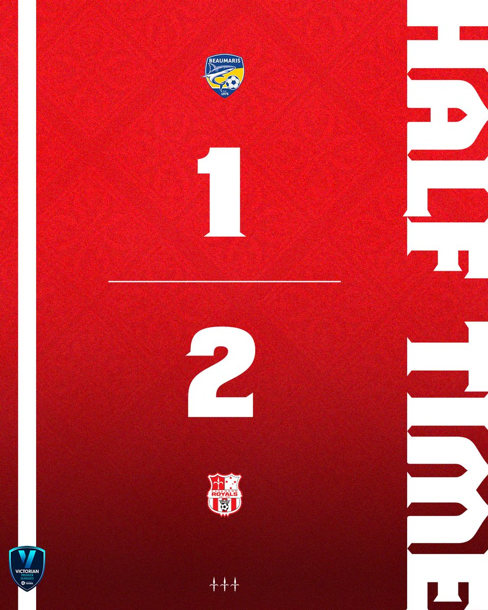 A brace from Jordan Adeyemi has us 2-1 up at the break.

Big 45 ahead in Beaumaris!