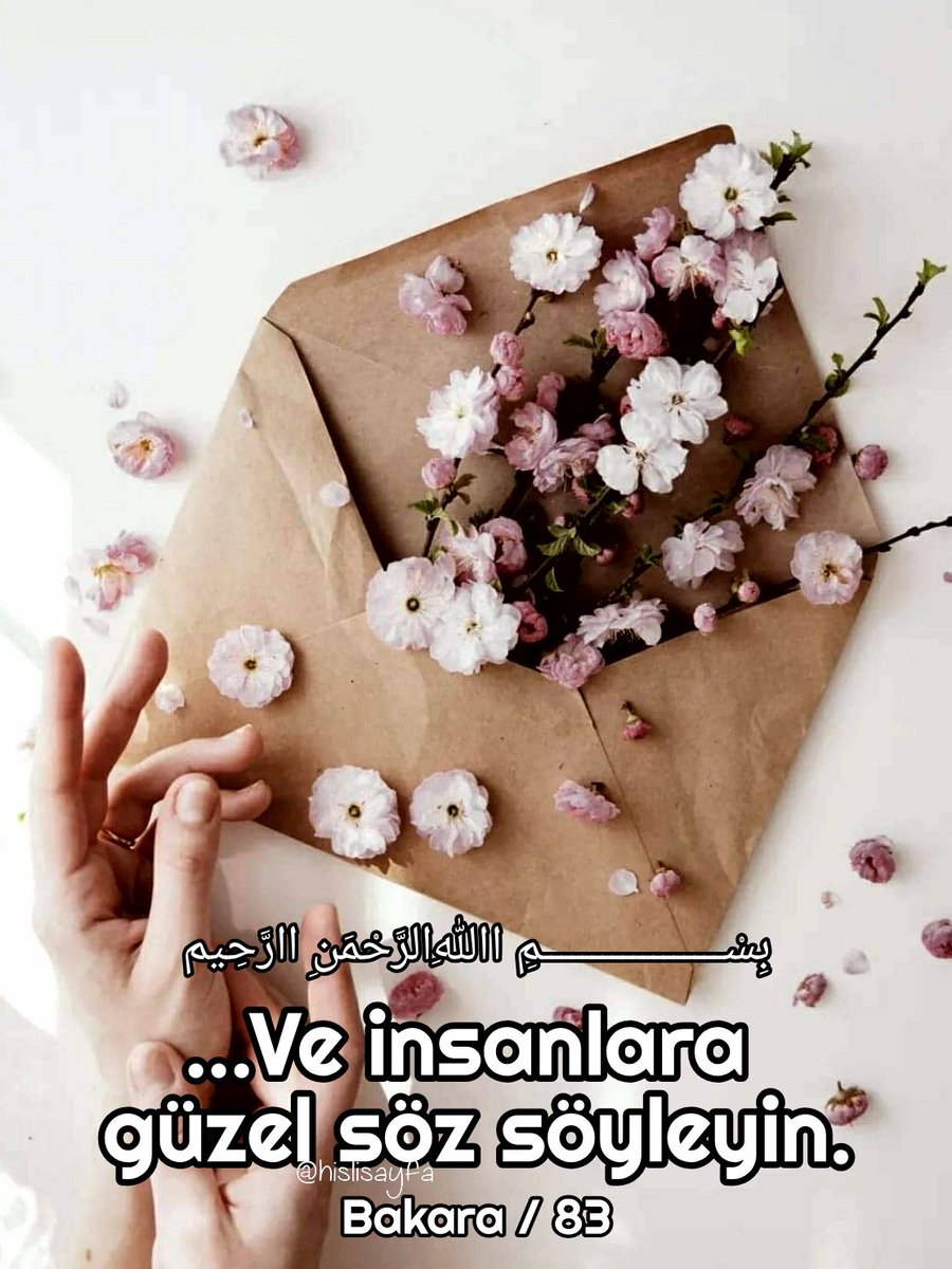 ﷽
'...Ve insanlara güzel söz söyleyin.'

Bakara 83
#Günaydın 💐
#İftar #Sahur #Ayet #Kuran
#Ramazan2024