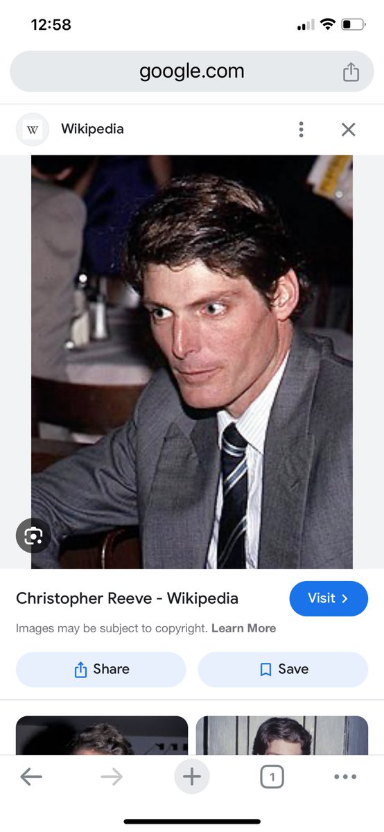 Here’s the real Superman! Christopher Reeve 🕊️🕯️💐💫 #DeanCain