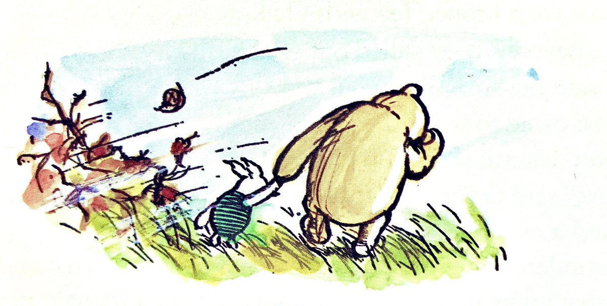 “Mind you don’t get blown away, little Piglet. You’d be missed. People would say, ‘Where’s little Piglet been blown to?’” The wind was against them now, and Piglet’s ears streamed behind him like banners as he fought his way along. ~A.A.Milne #StormKathleen #wind #windy