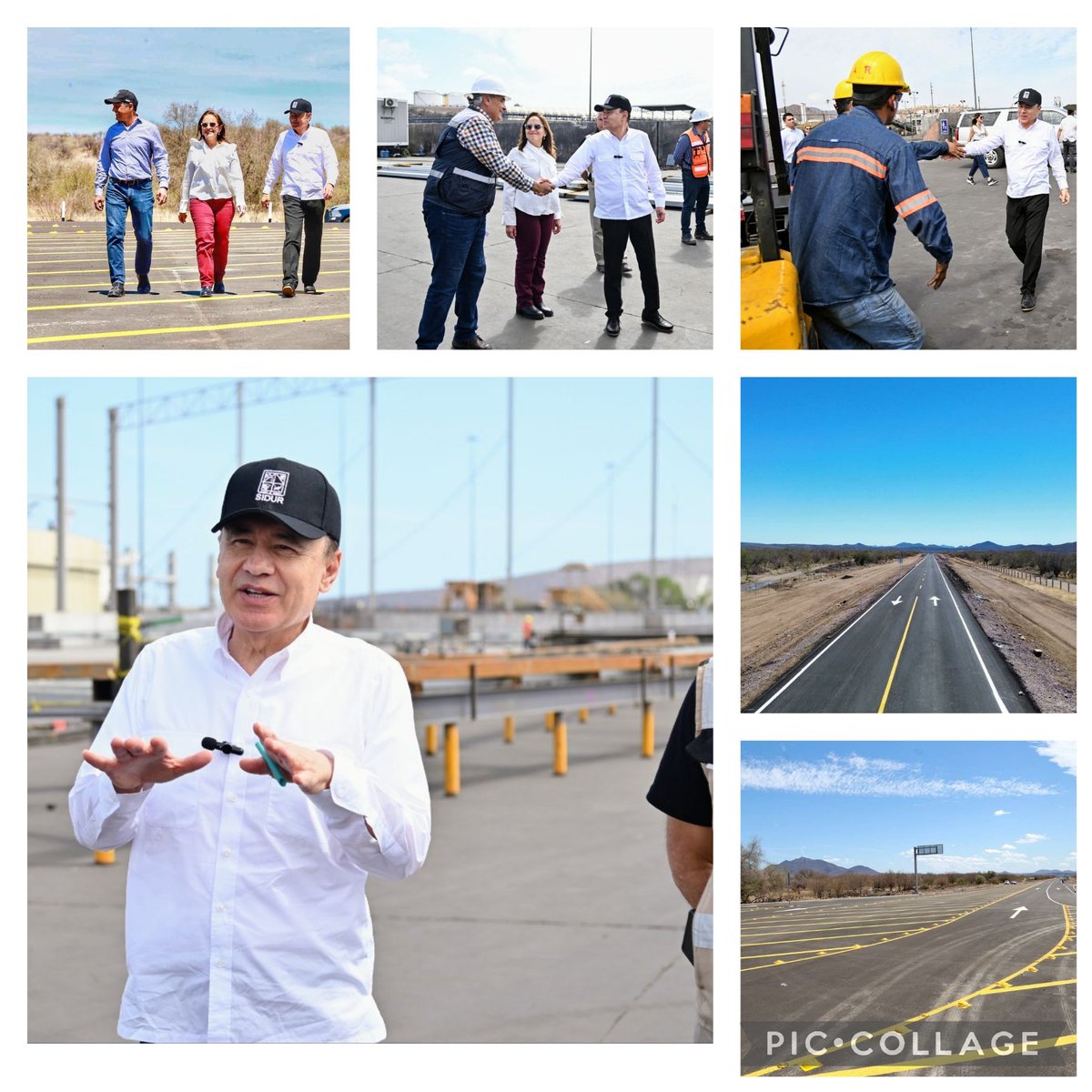 Recorre Gobernador @AlfonsoDurazo avances de Modernización del Puerto y carretera Guaymas - Chihuahua facebook.com/share/p/zyyPkT… @PaulinaOcanaE @AdolfoSalazar_ @ABN58 @Samvalor @barron_cesar @Chaposoto @feroropeza20