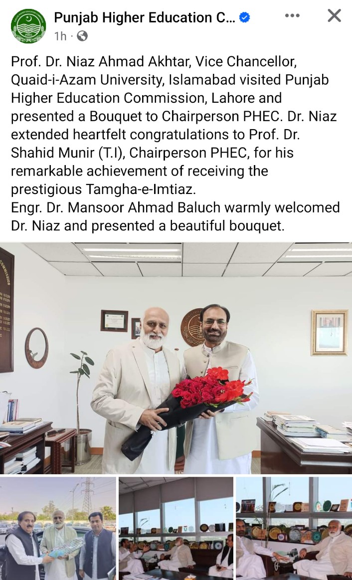 zaheiir's tweet photo. . The prolonged vacancies in Vice Chancellor positions are taking a toll on Punjab's higher education system. #AppointVCsinPunjab @MaryamNSharif @AzmaBokhariPMLN @Marriyum_A @hinapervezbutt @CSMR786 @realrazidada @pmln_org @Asadrchaudhry @naemasud https://t.co/Tb69XOQ9Bk