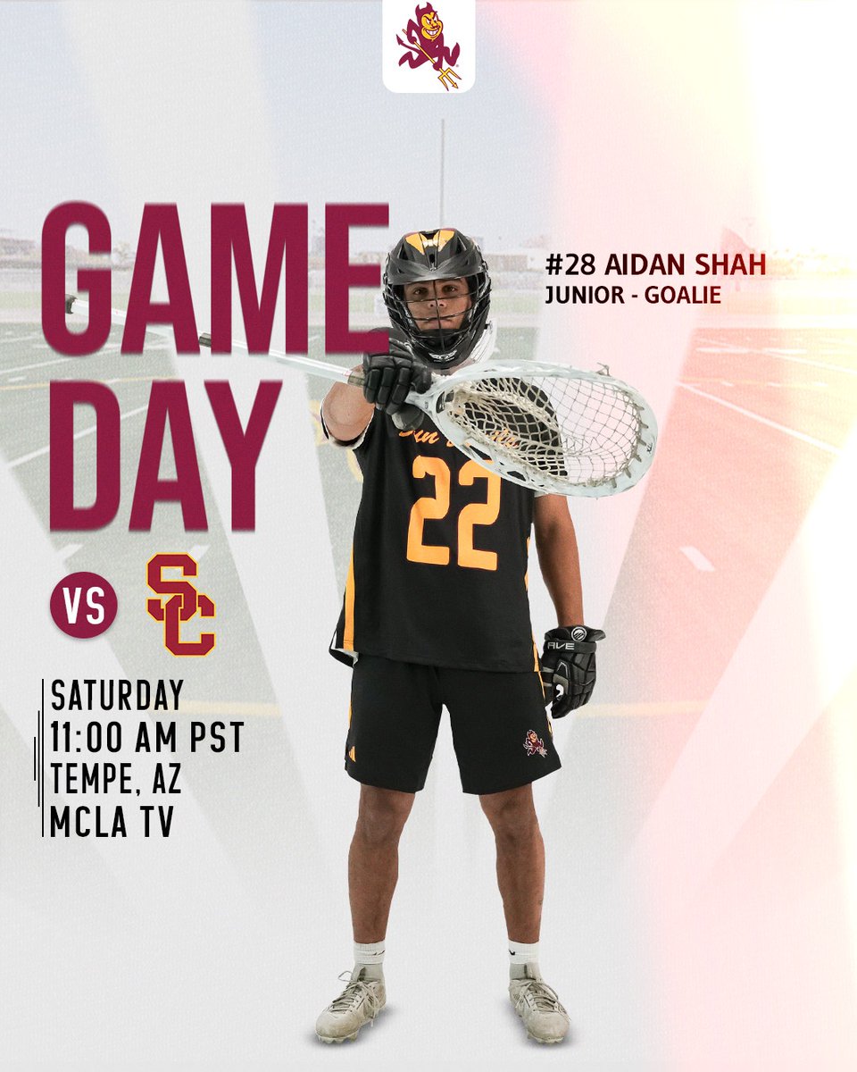 🚨 𝑮𝑨𝑴𝑬𝑫𝑨𝒀 🚨

The Sun Devils are back home to take on USC 

📍501 S Dorsey Lane 
⏰ 11:00 AM PST
📺 MCLATV.us

#SIEGE // #makeaSTATEment