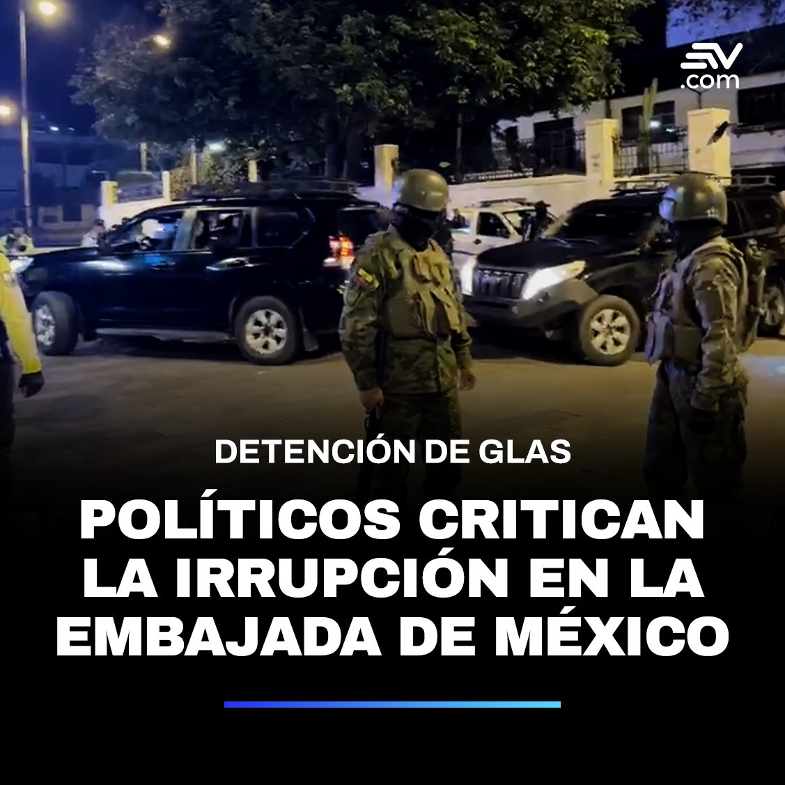 EcuavisaInforma's tweet photo. #Noticias | La excandidata a la Presidencia de la República, Luisa González, y otros políticos ecuatorianos criticaron este viernes 5 de abril la irrupción en la Embajada de México por parte de la Policía Nacional y la detención del exvicepresidente Jorge Glas. 📌

Más ▶️ https://t.co/SKhXyZqafY